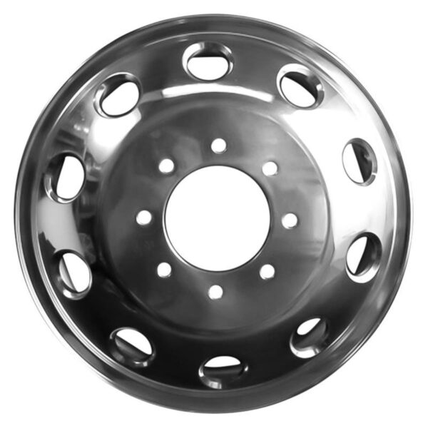 AutoWheels® ALY02414U80N Front Polished finish Wheel - 17 in. X 6 in.