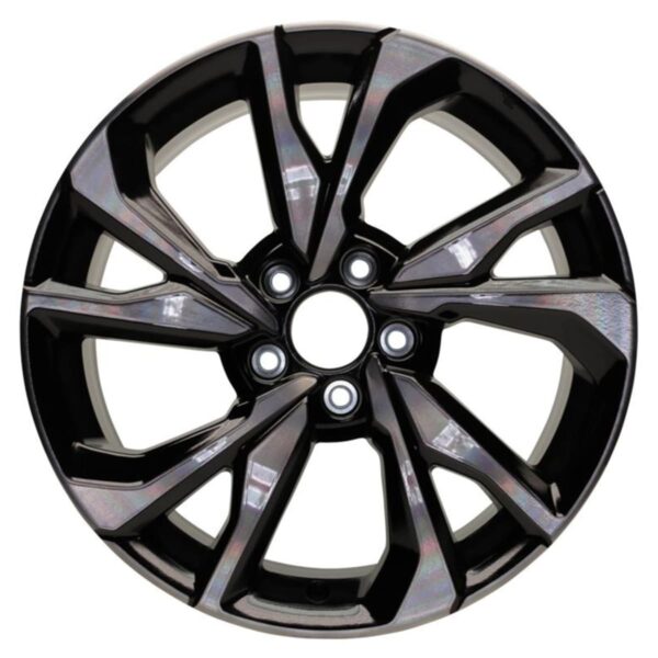 AutoWheels® ALY64108U46N Painted Black Wheel - 18 in. X 8 in.