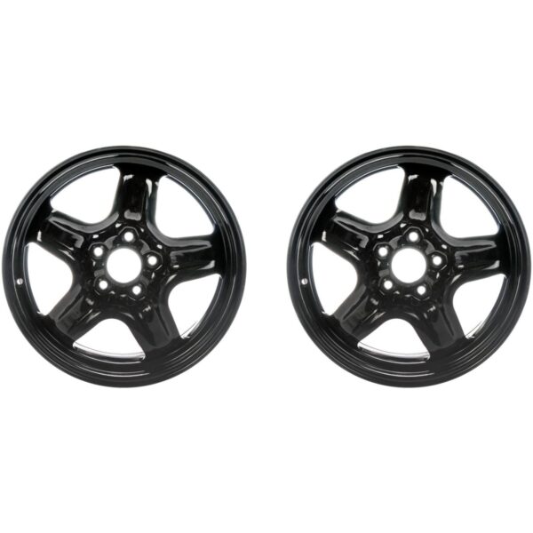 Dorman® SET-RB939103-2 Black Wheel - 17 in. X 7.5 in.