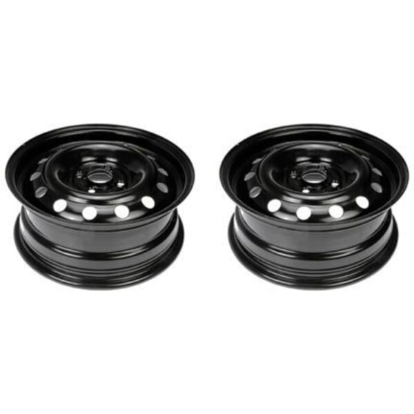 Dorman® SET-RB939146-2 Black Wheel - 15 in. X 6 in.